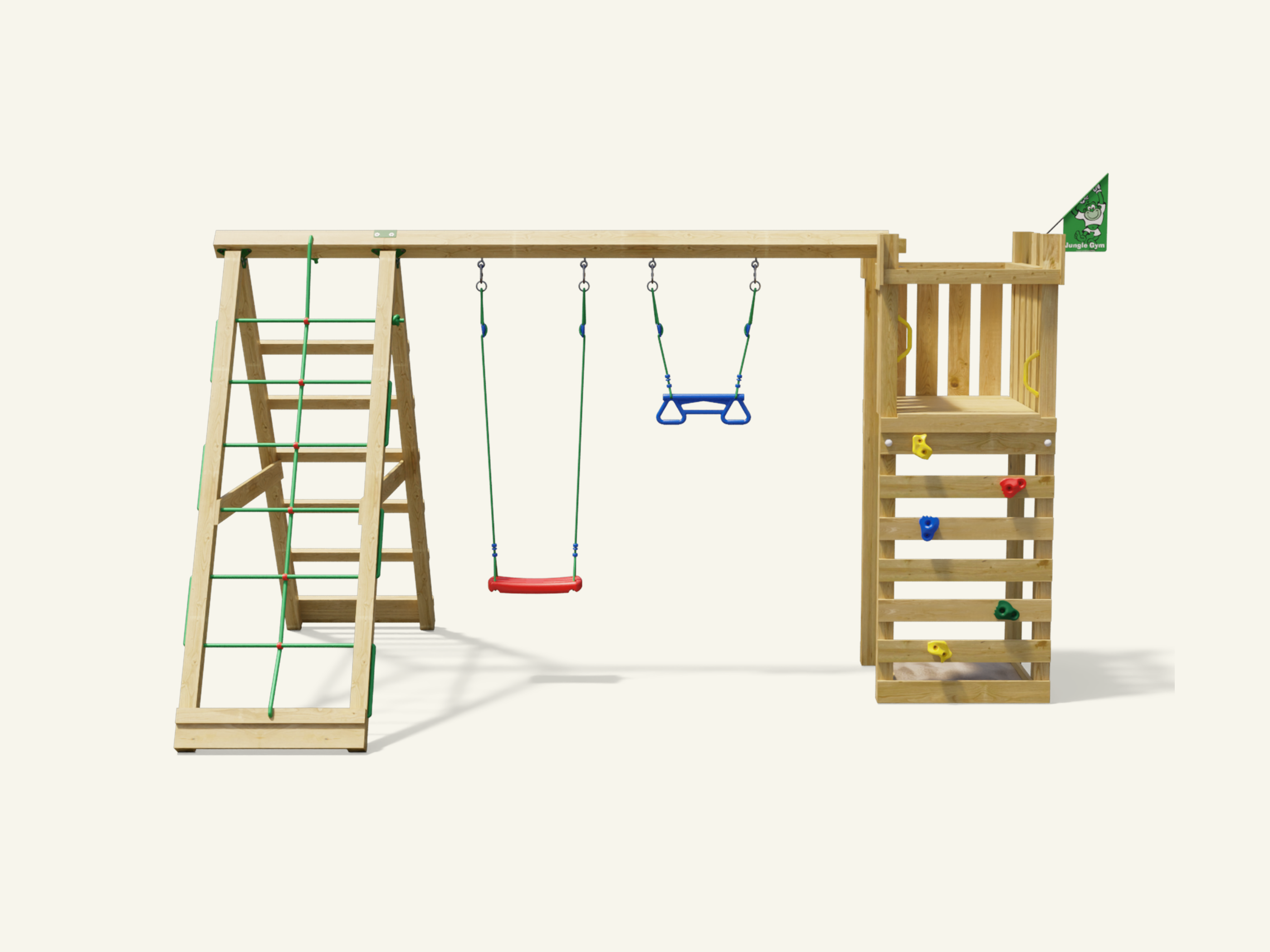 Balançoires en bois