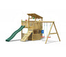 Jungle Delta | Tower playhouse with swings & veranda