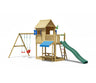 Jungle Cabana | Tower playhouse with double swing