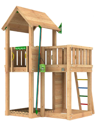 Aire de Jeux pour Enfants - Jungle Mansion